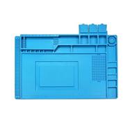 Hipzeepo Alfombrilla de Soldadura de Silicona Resistente A Altas Temperaturas, Plataforma de Retrabajo Antiestática ESD para Reparación de Desoldadura, Tipo: 501