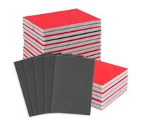 Hipzeepo Almohadilla Profesional de Papel de Húmeda, Juego de Madera de Esponja de Lijado de 24 Piezas (Grano 180-3000), Herramienta de Carpintería Flexible