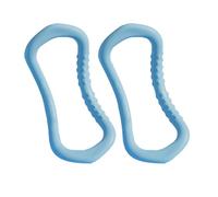 Hipzeepo Anillo de Yoga para Pantorrillas - Anillo de Yoga para Piernas Delgadas, Círculo de Fitness para Pilates, Estiramientos y Entrenamiento de Resistencia, Color Azul.