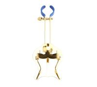 Hipzeepo Atril Dorado para Trompeta, Portátil, para Marcha, Instrumentos Musicales, Accesorios