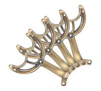 Hipzeepo Brazo de Repuesto para Aspas de Ventilador de Techo, 4 Piezas de Repuesto para Aspas de Ventilador de 52 Pulgadas, Kit de Soporte de Montaje, Color Bronce Verde.