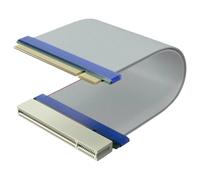 Hipzeepo Cable Extensor Flexible para Tarjeta Elevadora PCI-e 16X. Cable Adaptador PCI-e 16X A 16X para Carcasas Pequeñas de 1U y 2U.