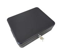 Hipzeepo Caja de Almacenamiento de Documentos con Cerradura, Caja de Seguridad de Acero con Kit de Montaje en el Suelo con Tornillo, 10 Pulgadas (25 Cm)