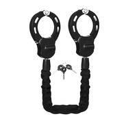 Hipzeepo Candado para Patinete, Candado de Alta Seguridad para Bicicleta con Llave, Cadena Resistente de 37 Pulgadas, Accesorios para Patinete Eléctrico.