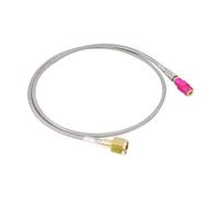 Hipzeepo Conector para Máquina de con Tubo de Conexión de de 1,5 M TR21-4, Acoplador de Desconexión Rápida para Burbujeador y Cilindro de Aire Grande, C