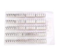 Hipzeepo Conector RJ45 Crystal Head Super Seven Crystal Head