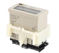 Hipzeepo Contador Totalizador Eléctrico Digital H7EC N Sin Voltaje de Entrada con Pantalla LCD de 8 Dígitos