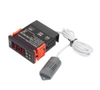 Hipzeepo Controlador de Humedad SVWL-8040, 220 V, LED, Medidor Digital de Humedad del Aire con Sonda de Temperatura (1%-99%)