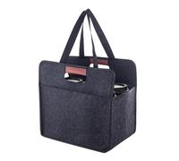 Hipzeepo Cup Drink Carrier with Handle Folding Portable Coffee Cup Holder Bag For Car For Travel and Delivery 6 Cup