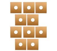 Hipzeepo Fundas Protectoras para Álbumes de LP, Fundas para, 10 Unidades, Bolsas de Papel Compuesto para Almacenamiento de C