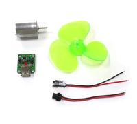 Hipzeepo Generador de Energía Eólica Portátil, Turbina, Motor, Alternador, Autogeneración, Cargador de Teléfono de Emergencia, Experimento de Física.