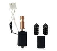 Hipzeepo Hotend de Cerámica Endurecida Mejorado para el Extrusor del Cabezal de Impresión -S1 Combo con Boquillas Adicionales.