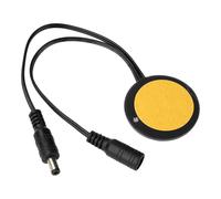 Hipzeepo Interruptor de Atenuación Táctil con Controlador LED, Atenuación Continua para Iluminación de Tiras LED Debajo del Gabinete y Armario.