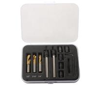 Hipzeepo Juego de 13 Brocas para Soldadura por Puntos, Brocas para Soldadura por Puntos, Brocas de Vástago Hexagonal para Taladros Eléctricos, para Eliminar Soldaduras por Puntos.