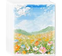 Hipzeepo Juego de 6 Placas de Impresión de Gel 8 X 10 Pulgadas, Placa de Gel para Impresión, Suministros de Grabado Monotipo para Hacer Tarjetas