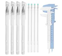 Hipzeepo Kit de Mapeo de Cejas, Herramientas para Marcar la Posición del Maquillaje de Cejas, Labios y Piel.