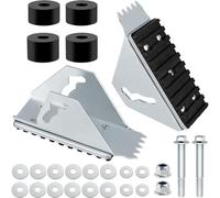 Hipzeepo Kit de Zapatas Antideslizantes con Almohadillas de Goma (Paquete de 2) para Escaleras Extensibles y Piezas de Escalera, para Modelos D1200, D1300 y D1700.