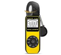 Hipzeepo Luxómetro Digital BT-881E, Fotómetro Portátil con Sensor de 300.000 Lux y Pantalla LCD para Medir la Intensidad de la Luz.