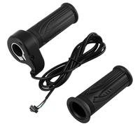 Hipzeepo Mando de Acelerador Completo para E-Bike con 3 Pines, Empuñadura de Acelerador, Control de Velocidad 20X, Accesorios para Bicicleta Eléctrica