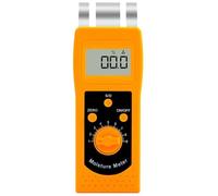 Hipzeepo Medidor Digital de Humedad para Textiles, Portátil, para, Ropa y Algodón, con Estuche.