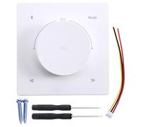 Hipzeepo Mini Amplificadores de Audio de Pared con Bluetooth, TF, AUX, Panel de Control de Música, Altavoces de Techo Estéreo, Controlador para Sistemas de Cine en Casa.