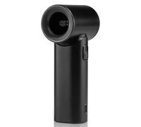 Hipzeepo Mini Ventilador Eléctrico de Mano con Turbocompresor para Oficina, Viajes Al Aire Libre, Bajo de Ruido, Flujo de Aire, Color Negro.