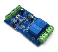 Hipzeepo Módulo de Relé de 2 Canales de 7-24 V con Interruptor Modbus RTU RS485/TTL, Entrada y Salida de Comunicación con Protección Antirretroceso.