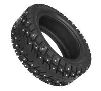 Hipzeepo Neumático de Vacío Todoterreno para Nieve Ulip90/65-6.5 con Clavos Antideslizantes, Neumático Grueso para Scooter Eléctrico