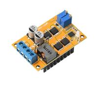 Hipzeepo Panel de Control de Carga Solar de 100 W, Regulador de Panel Solar MPPT de 5 A, Carga de Batería, Interruptor Automático de 9 V, 12 V y 24 V.