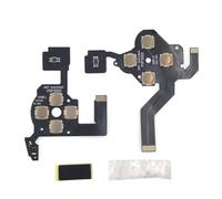 Hipzeepo Para Controlador PSP3000, Bandeja para Cables de Cinta Izquierdo y Derecho, Bandeja para Película Botones, Bandeja para Película Conductora, Adhesivo para Película Botones.