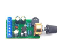 Hipzeepo Placa Amplificadora de Audio Estéreo TDA2822M, 2.0 Canales, CC 1.8-12 V, Portátil.