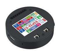 Hipzeepo Placa de Desarrollo ESP32-S3 con Pantalla Táctil Redonda AMOLED de 1,75 Pulgadas, Procesador LX7 de Doble Núcleo, Resolución 466x466, QSPI