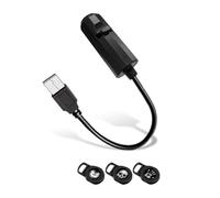 Hipzeepo Proyector de Luz USB para Halloween, Luz de Calavera, Lámpara LED Fantasma, Rotación de 360°, Conmutable, Luz Ambiental B