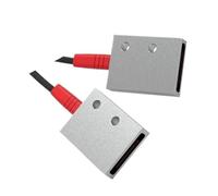 Hipzeepo Sensor de Fibra Óptica de Matriz, Sensor Fotoeléctrico de Matriz, 12-24 V CC, Amplificador de Sonda de Haz Pasante