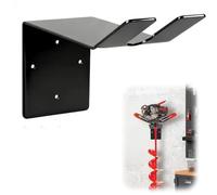 Hipzeepo Soporte de Pared para Taladro de Pesca en Hielo, Soporte de Metal Eléctrico de Alta Resistencia, Accesorios de Equipo de Pesca en Hielo.