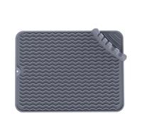 Hipzeepo Tapete de Silicona Resistente Al para Manualidades, Antideslizante, de Resina Epoxi, con Organizador de Herramientas para Joyería, Fácil de Limpiar.