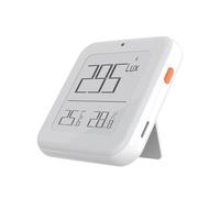 Hipzeepo Termómetro Inteligente de con Bluetooth, Sensor de Brillo, Luz, Temperatura y Humedad, Control por Aplicación Tuya.