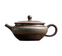 Hipzeepo Tetera de Barro de de 100 Ml, Tetera China Retro de Cerámica para Preparar Té, Tetera con Filtro de Bola, Tetera para Ceremonia del Té.
