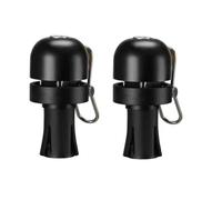 Hipzeepo Timbre de Bicicleta de Aleación de Cobre para Manillar de Bicicleta, 80 DB, Sonido y Potente, Alarma de Alto Decibelio para Bicicletas de Carretera, Color Negro.
