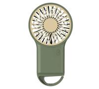 Hipzeepo Ventilador de Mano Plegable, Miniventilador Portátil de Escritorio con Carga USB, Ideal para Montañismo, Exteriores, Hogar y Oficina B