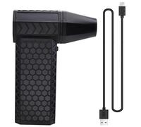 Hipzeepo Ventilador Turbo de 130.000 RPM, Velocidad del Viento de 52 M/S, Soplador de Aire Portátil, 3 Velocidades Ajustables, Potente Soplador para Barbacoa, Limpieza de Teclados.