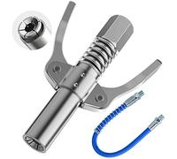 HIQE-FL Acople G para Engrasadora Manual,NPT de 1/8",Acoplador de Pistola de engrase con Ajuste a la Boquilla de Engrase,Pistola de Engrase G Acoplador Set (B)