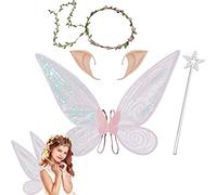 HIQE-FL Fairy Wings,Alas de Hadas para niñas,Alas de Hada Mujer,Alas de Hada Adulto,Alas de Hadas para Adultos,Alas de ángel