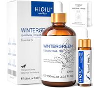HIQILI Aceite Esencial de Gaulteria,100% Puro Natural,para Terapia de Inhalación-Difusor - 100 ML