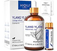 HIQILI Aceite Esencial Ylang Ylang, Fragancia Duradera para Difusor, Perfume, Aromaterapia, DIY - 100ml