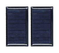 Hiraith 10 Mini Células Solares, Pequeño Módulo de Panel Solar de Bricolaje, Diversas Aplicaciones, Resistencia a la Intemperie, Carga para Iluminación del Hogar, Ideal para Proyectos