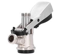 Hiraith Acoplador de Barril de Cerveza con Rosca G5/8 para Elaboración de | Latón duradero y acero inoxidable, diseño compacto, ideal para bares, restaurantes y uso doméstico.