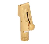Hiraith B Boquilla de Saxofón de Soprano Plano, Tono Brillante, Sonido Potente, Transiciones sin Costuras, Apertura de Boca #7, para Músicos Profesionales, Material de Latón
