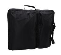 Hiraith Bolsa de Almacenamiento de Paneles Solares Negra Versátil para Viajes de Camping RV, Estuche de Transporte a Prueba de Agua con Acolchado Grueso