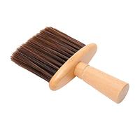 Hiraith Cepillo Profesional para Cortar el Pelo de Peluquero, Depilación Suave, Plumero para Uso en Salón, Theaceae + Pelo de Nailon (Marrón)